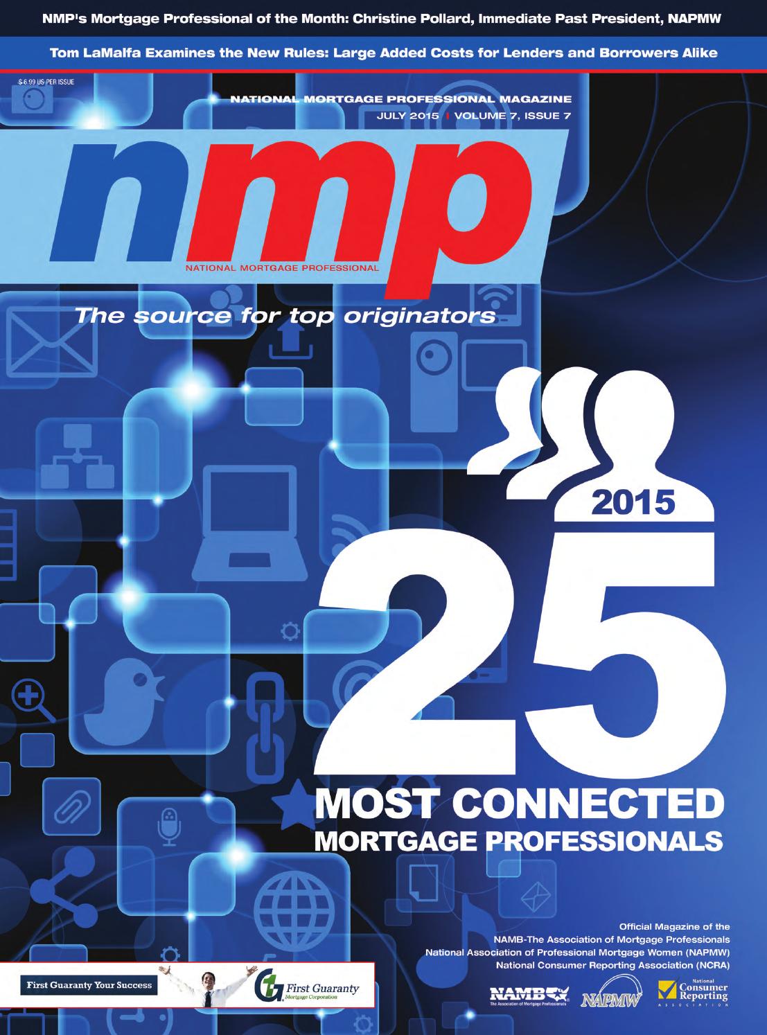 National Mortgage Professional Magazine July 2015 by United Sports