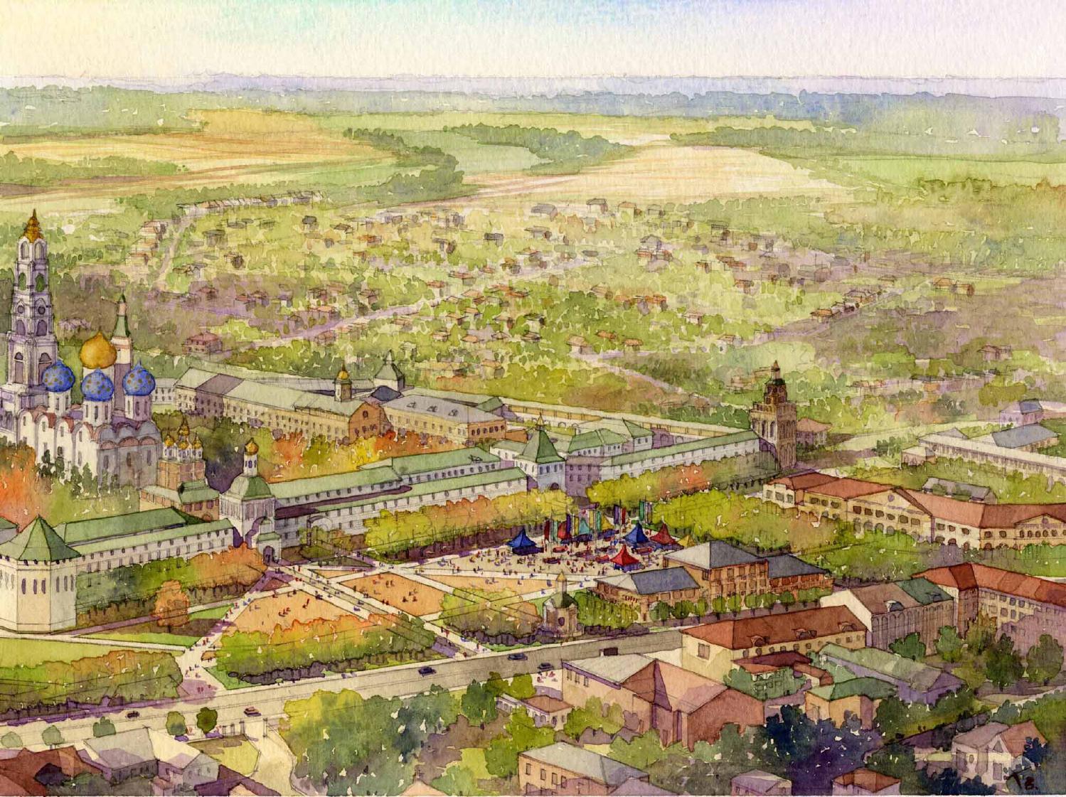 Urban plan Moscow ENG
