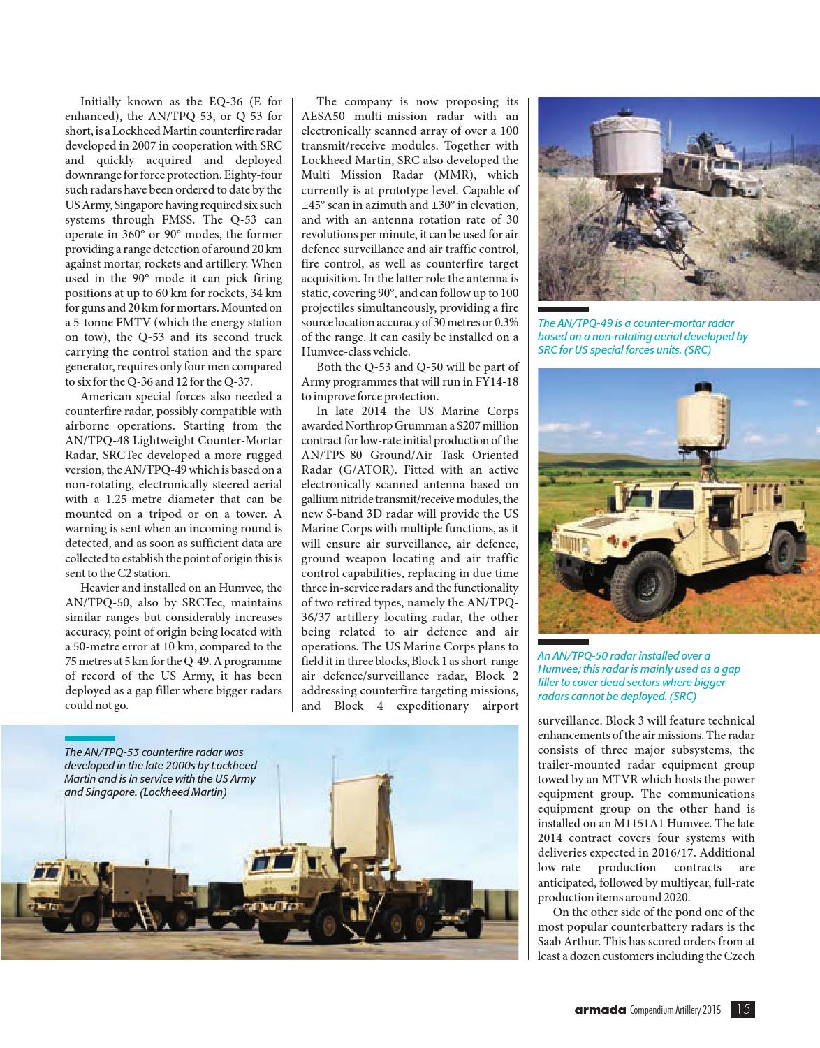 Artillery Compendium-Armada April-May 2015 by Armada International ...
