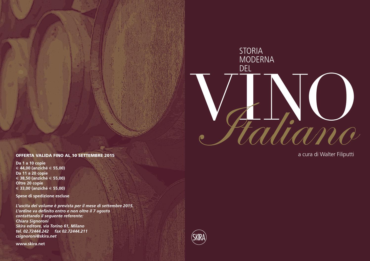 Storia Moderna del Vino italiano by
