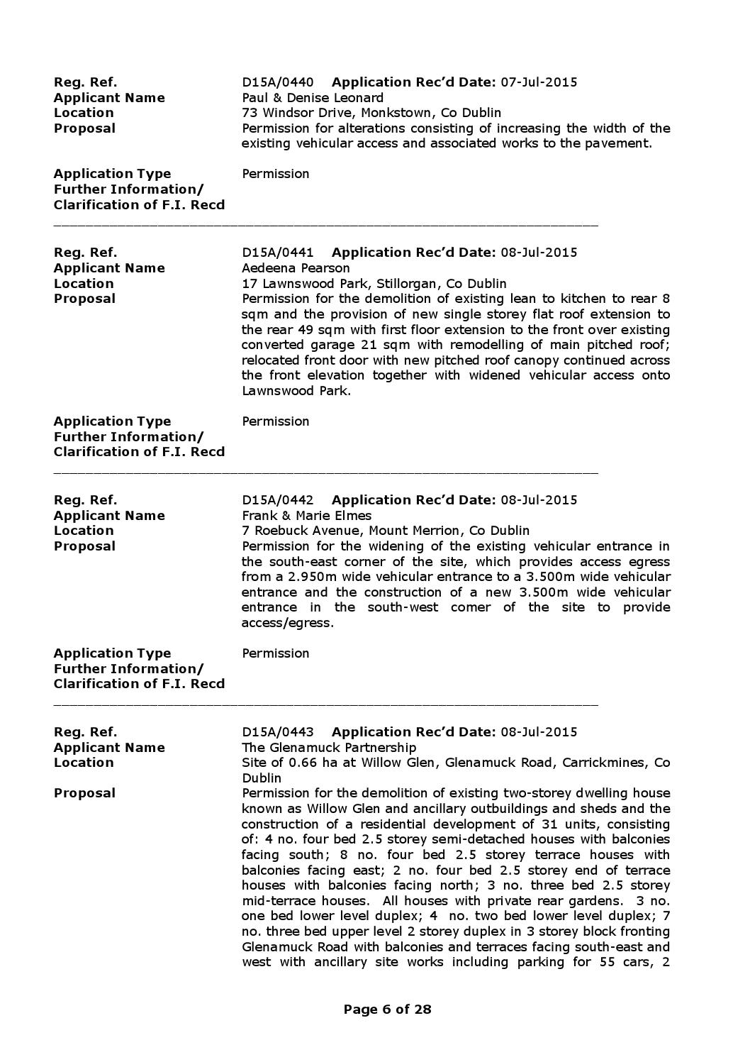 DLRCoCo Planning Weekly List no 28 by Michael Merrigan, MA. FGSI Issuu