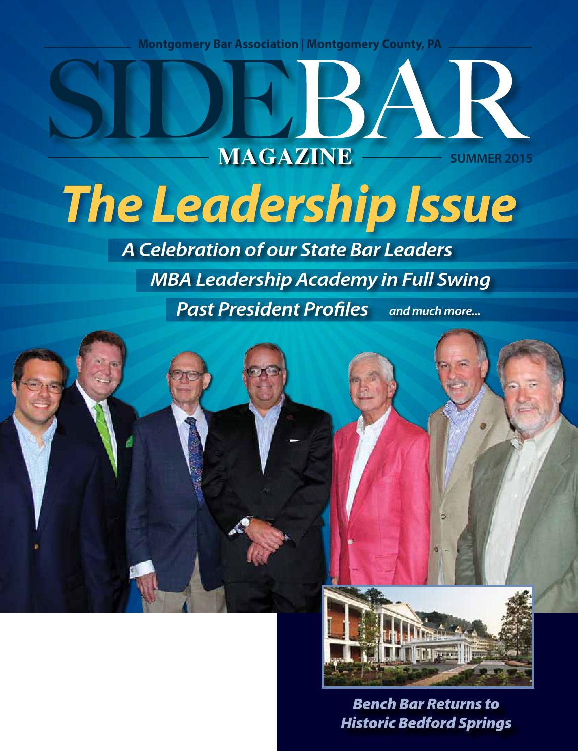Sidebar Summer 2015 by Hoffmann Publishing Group Issuu