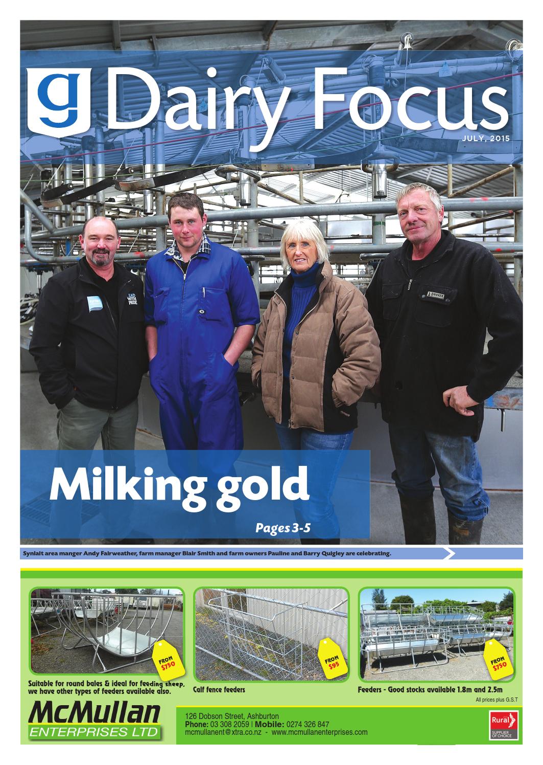 Df dairy focus july by Ashburton Guardian Issuu