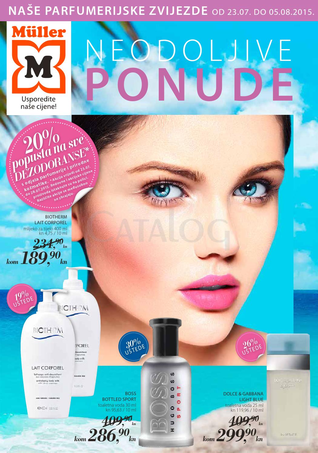 Muller katalog parfumerija od 23 07 05 08 2015 by Catalog.hr - Issuu