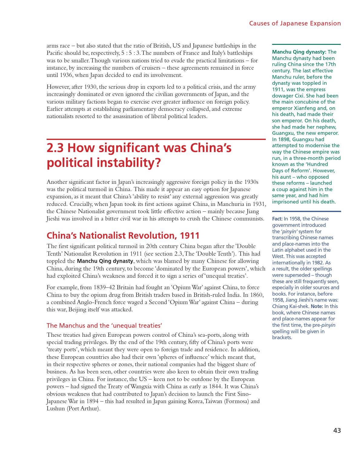 Preview History for the IB Diploma (second edition) Paper One: The Move ...