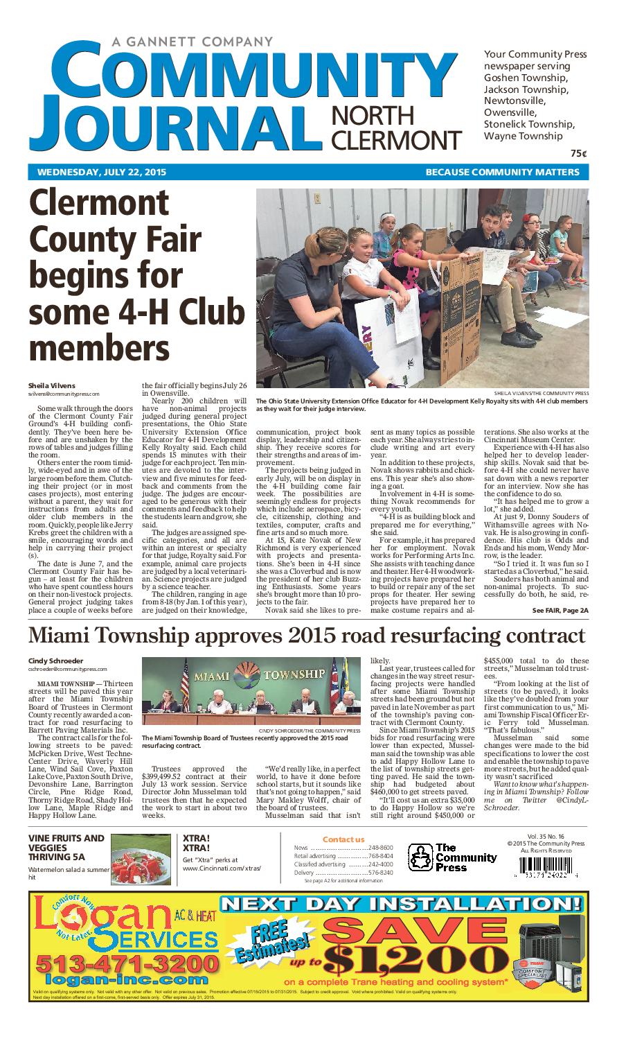 Comm journal n clermont 072215 by Enquirer Media Issuu