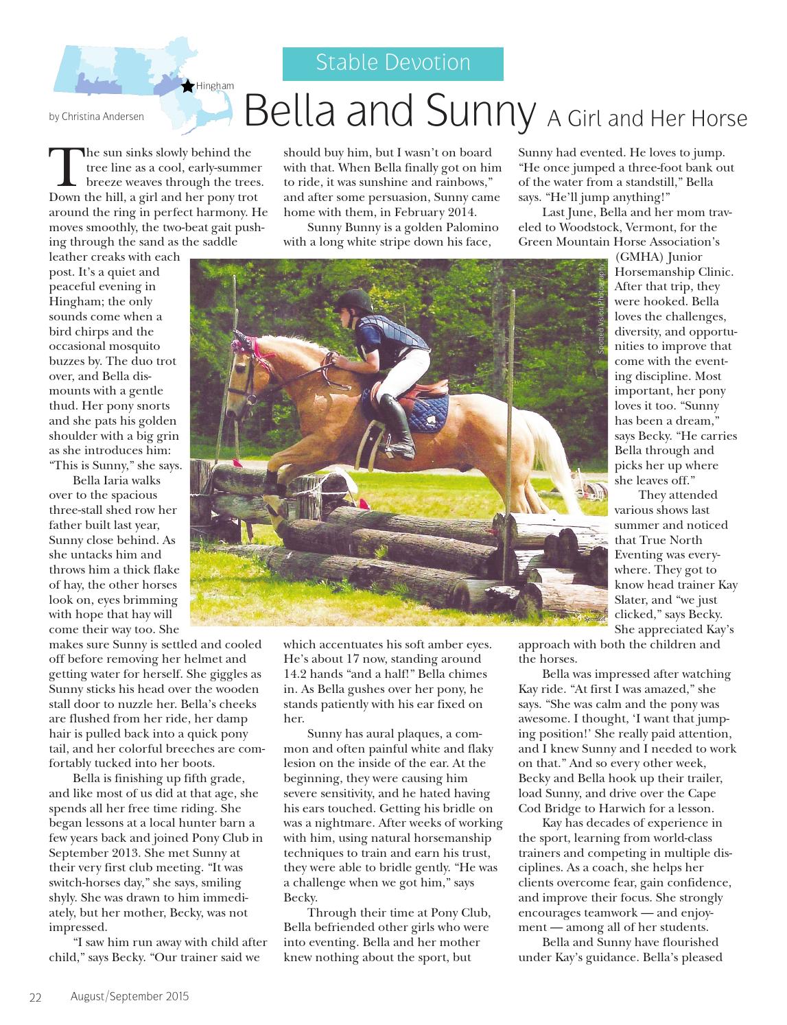 Massachusetts Horse August/September 2015 by Community Horse Media Issuu