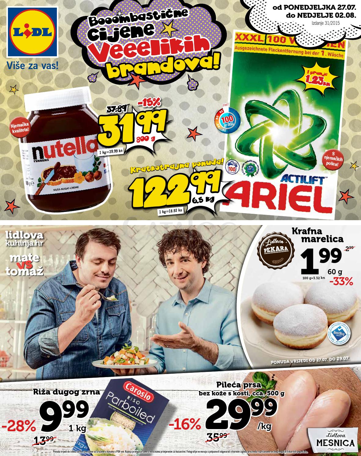 Lidl katalog akcija od 27.07.02.08.2015 by Catalog.hr Issuu