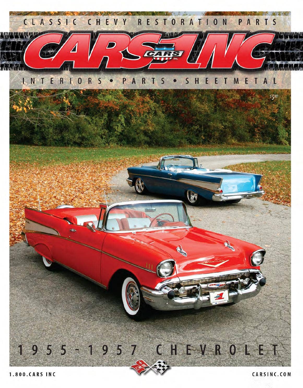 CARS Inc 19551957 Chevrolet Restoration Parts Catalog (V15) by CARS