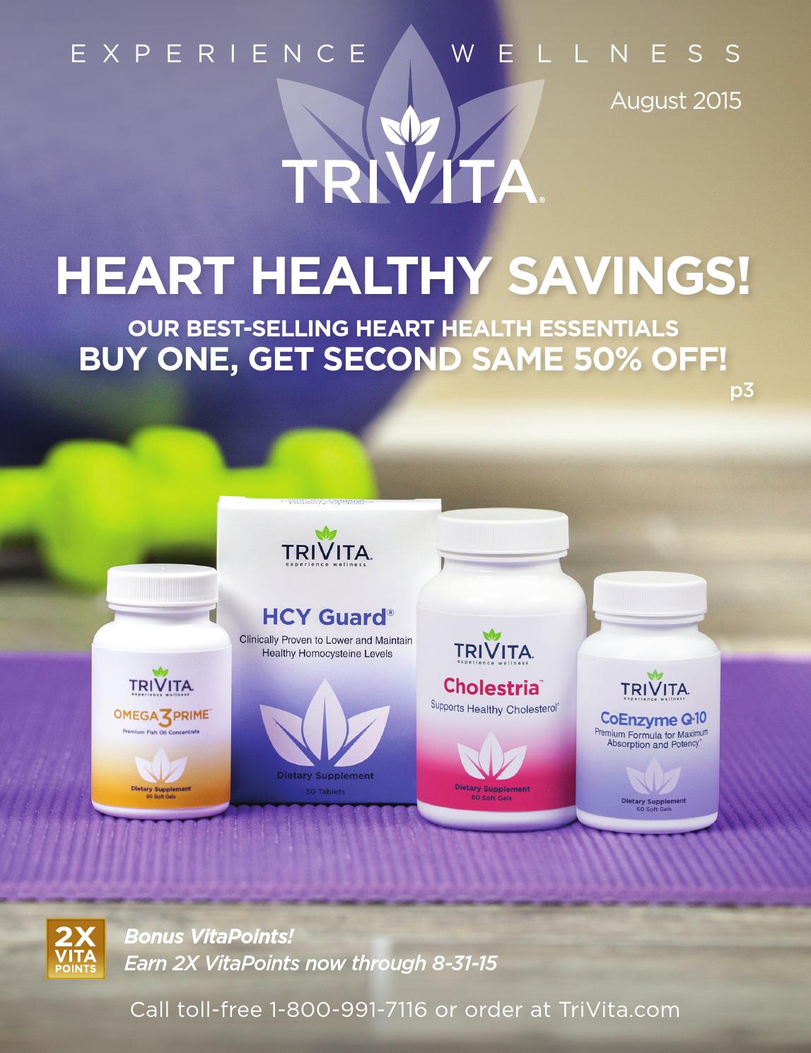 TriVita Catalog August 2015 USA by TriVita Issuu