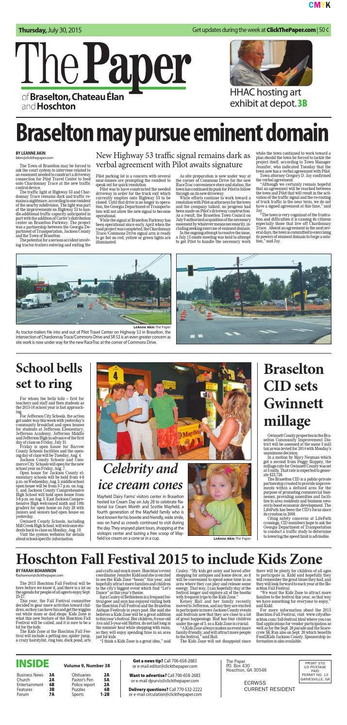 The Paper July 30, 2015 Edition by The Times - Issuu
