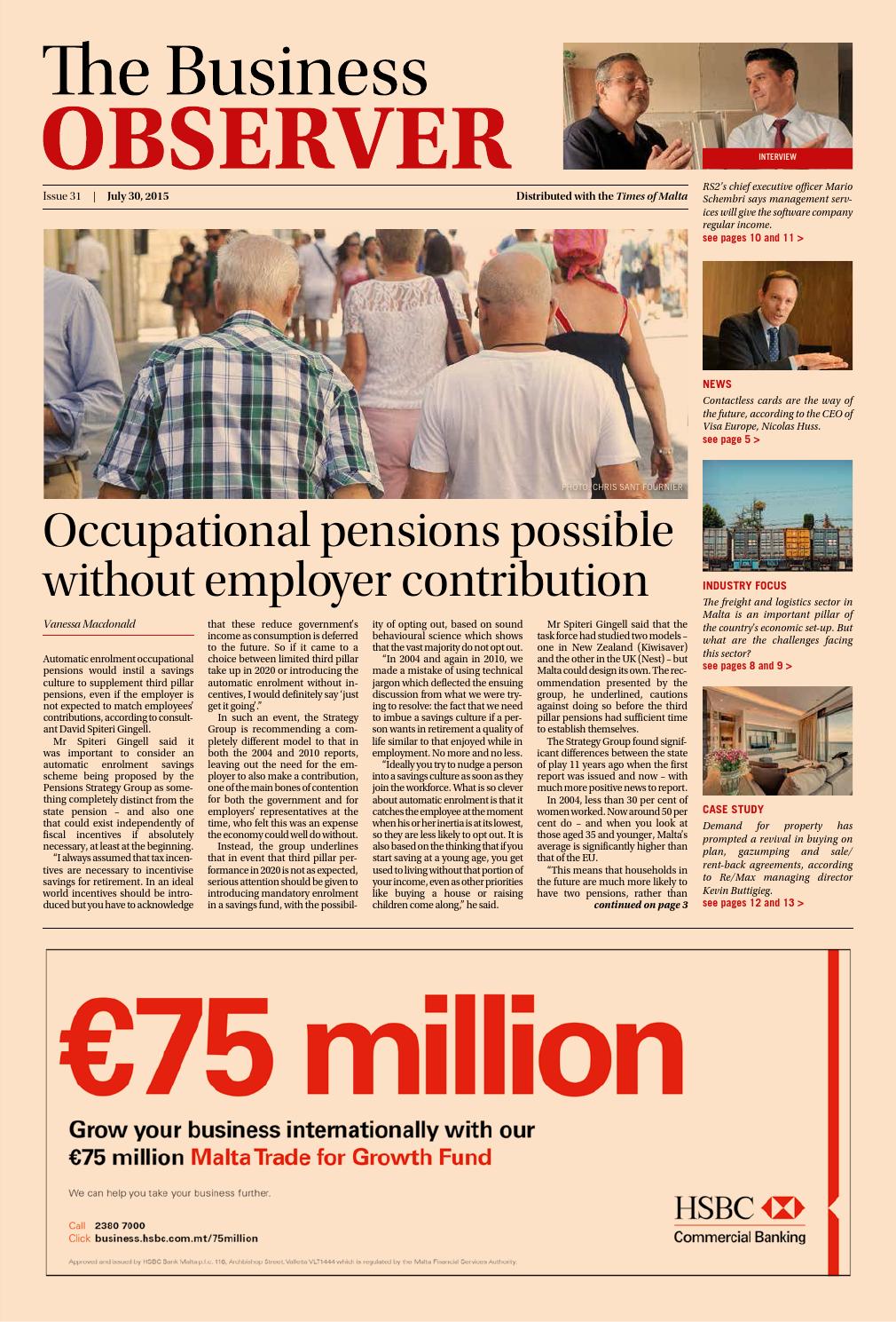 The Business Observer Newspaper 30th July 2015 by Content House Group