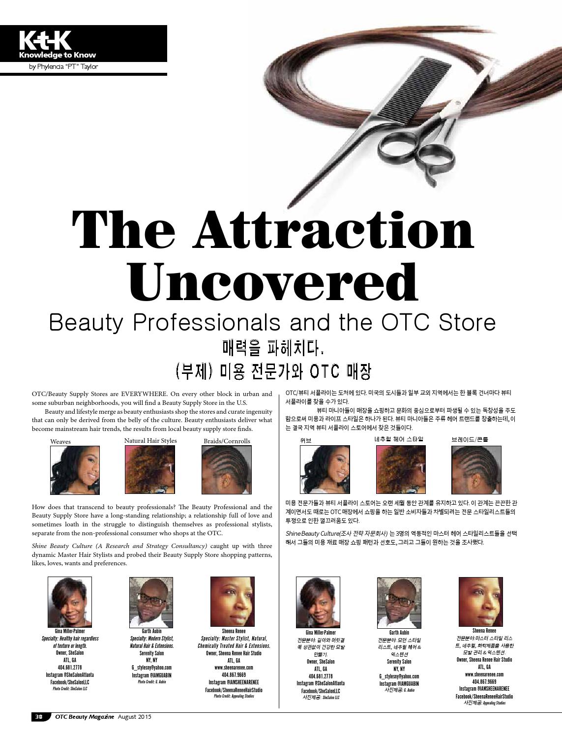 The Hair Issue Otc Aug 2015 By Otc Beauty Magazine Issuu