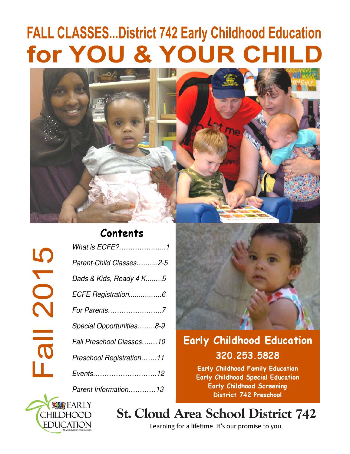 Early Childhood Family Education Catalog by St. Cloud Area School ...