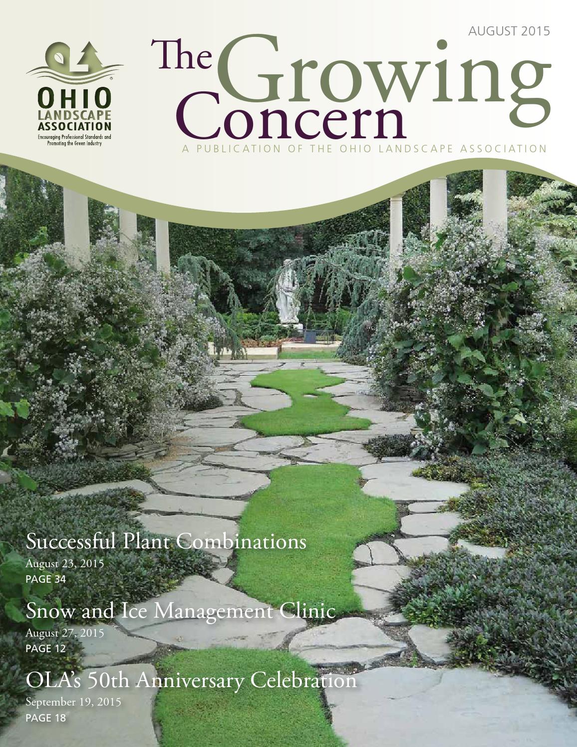 The Growing Concern August 2015 by Sandy Munley Issuu