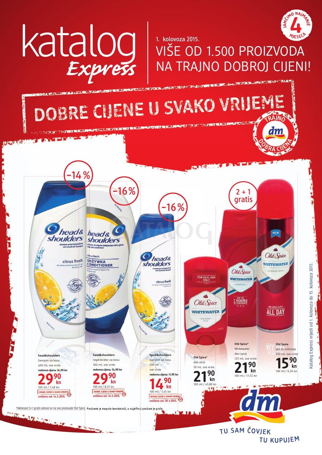 Dm katalog express 1 8 15 8 2015 by Catalog.hr Issuu
