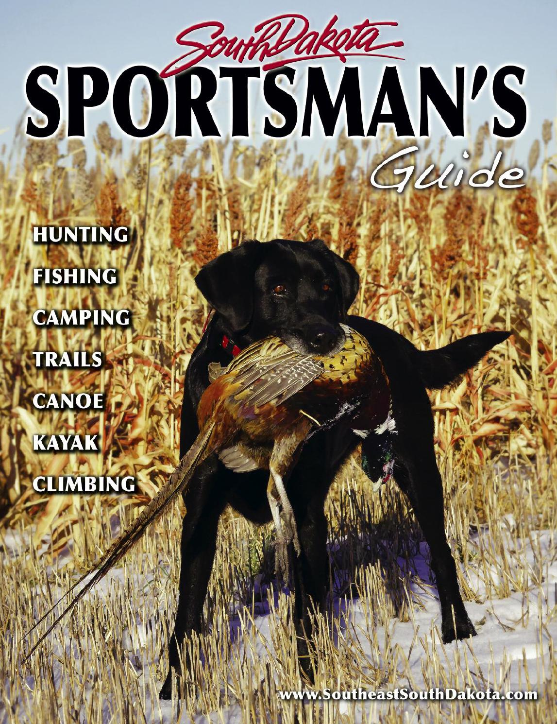 201516 South Dakota Sportsman's Guide by Southeast South Dakota Issuu