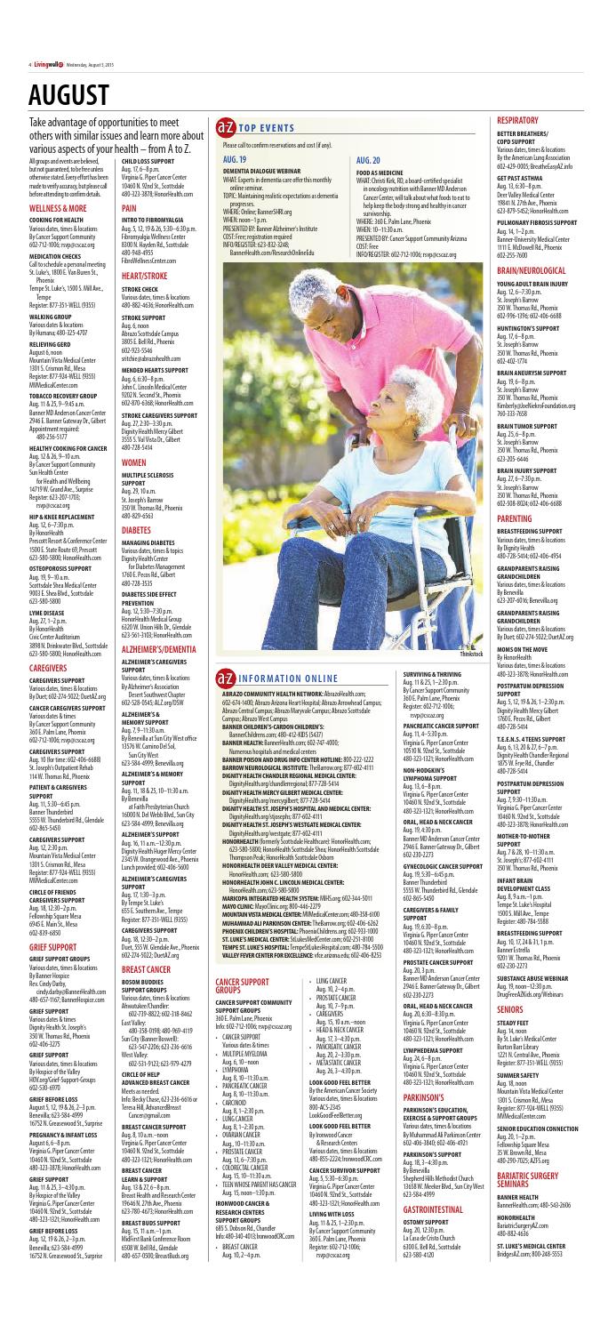Livingwell Az August 2015 By Republic Media Content Marketing