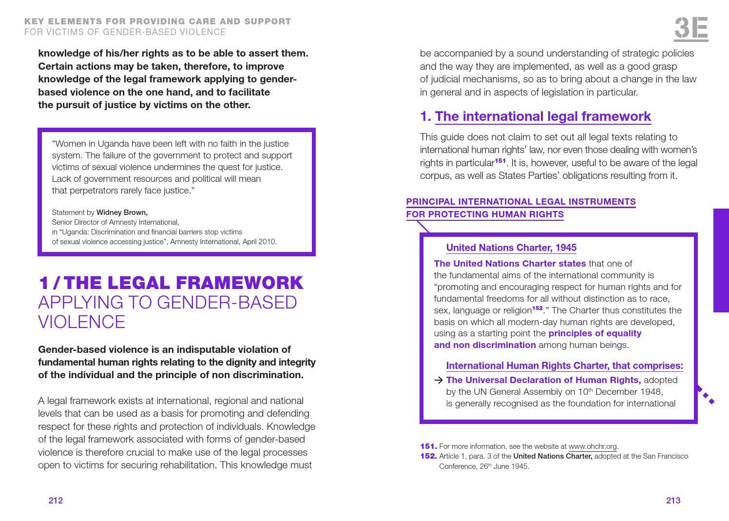 Guide gender based violence prevention and reponse : A methodological ...