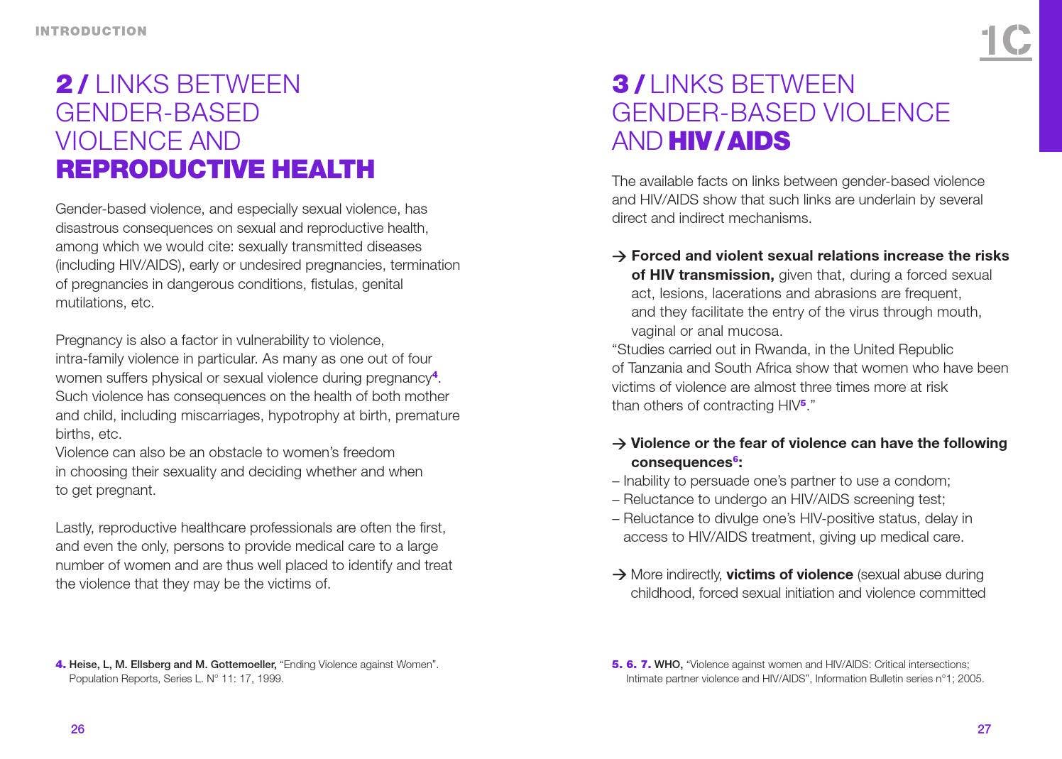 Guide gender based violence prevention and reponse : A methodological ...