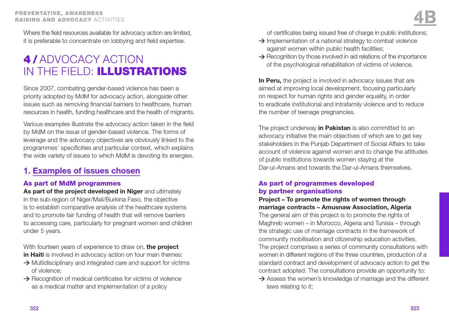 Guide gender based violence prevention and reponse : A methodological ...