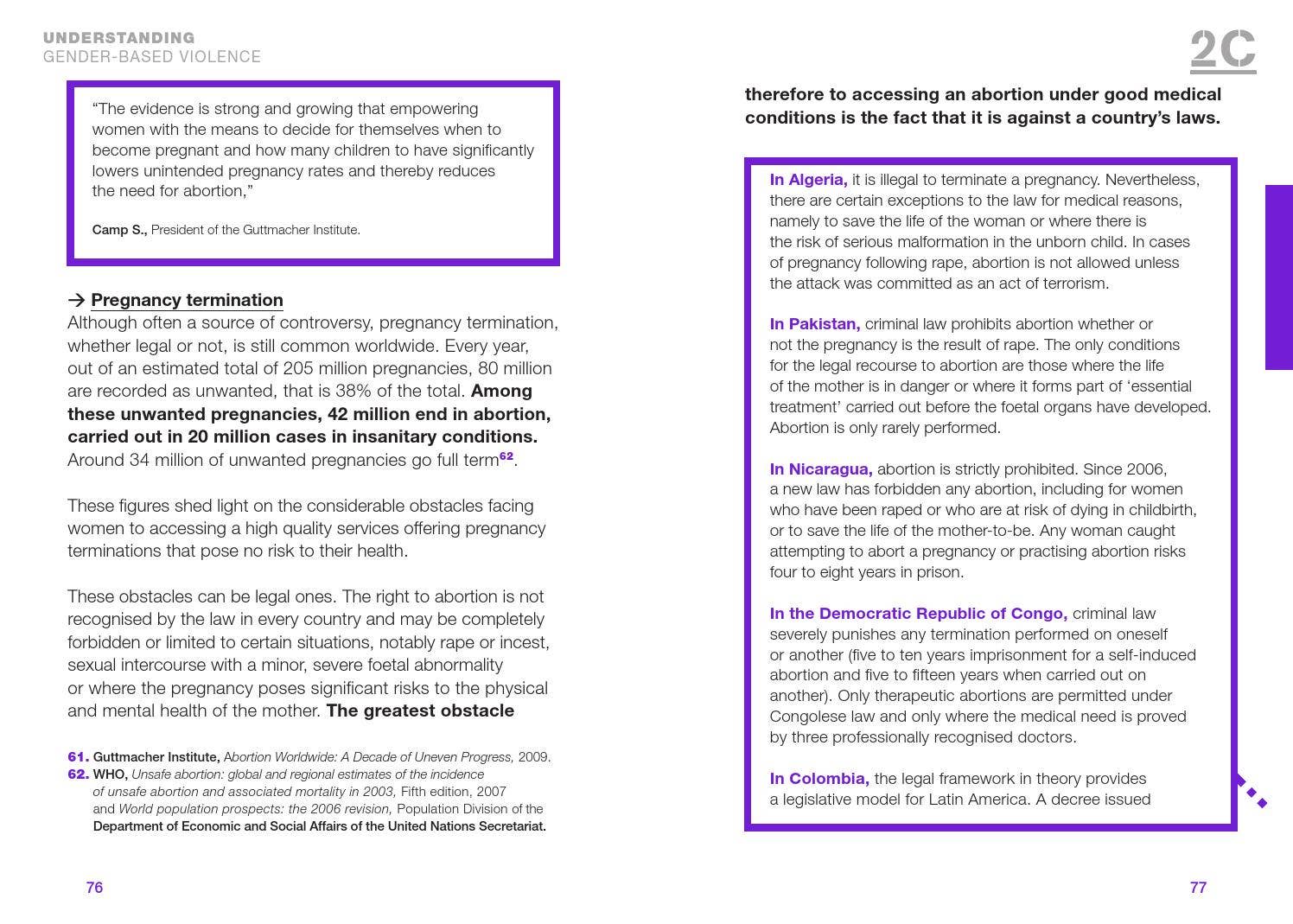 Guide gender based violence prevention and reponse : A methodological ...