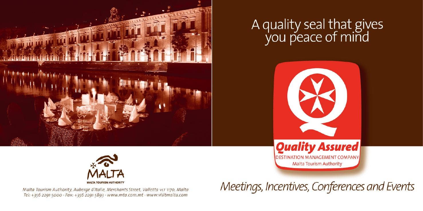 MTA Brochure QA Seal by Malta Tourism Authority - Issuu
