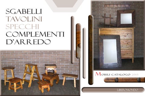 LiberoMondo 家具目录 · Catalogo 家具 e complementi d' 家具 2015 - 第 20 页