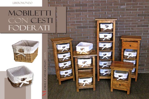 LiberoMondo 家具目录 · Catalogo 家具 e complementi d' 家具 2015 - 第 3 页