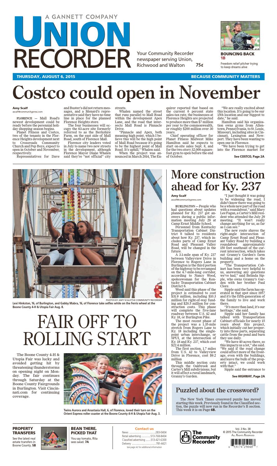 Union recorder 080615 by Enquirer Media Issuu