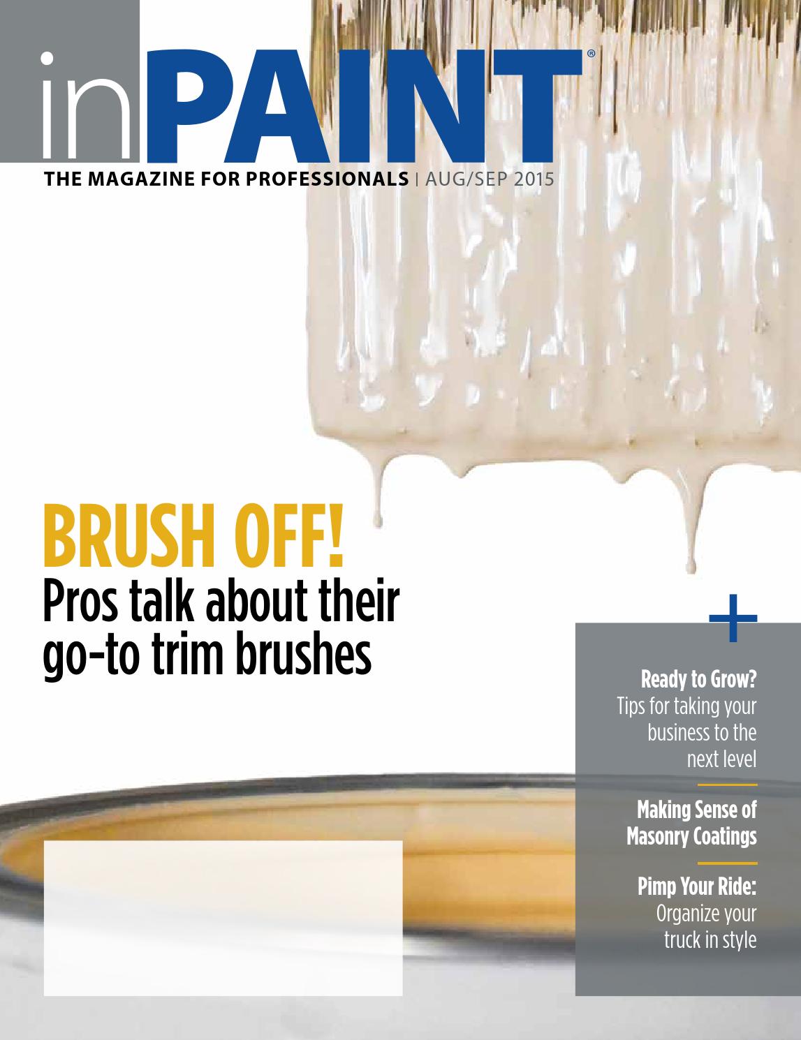 inPAINT Magazine Aug/Sep 2015 by REM Publishing Group Issuu