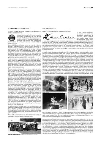 Boletim informativo da Junta 德文 Freguesia 德文 S. Cristóvão do Muro - Ed.2 第 11 页