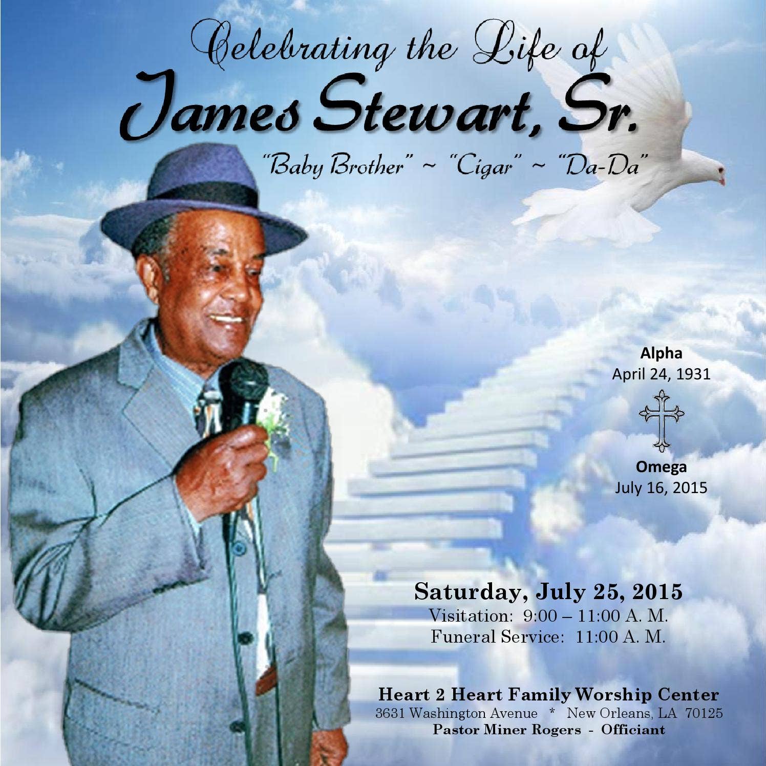 James Stewart, Sr. by Our Celebrations of Life - Issuu