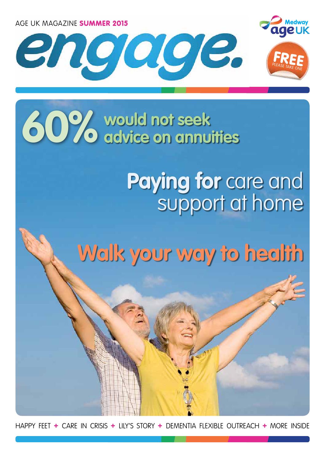 Age UK Medway Summer 2015 by Lance Media Group Issuu