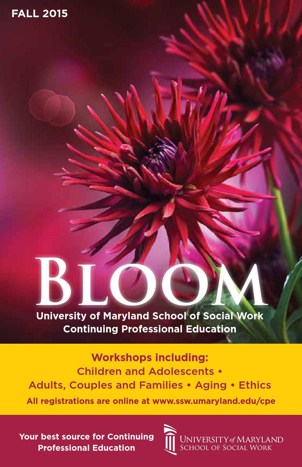 Fall2015 bloom ssw by UM SSW Issuu