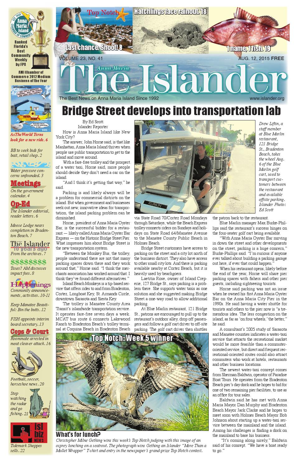 The Islander Newspaper E-Edition: Wednesday, August 12, 2015 by The