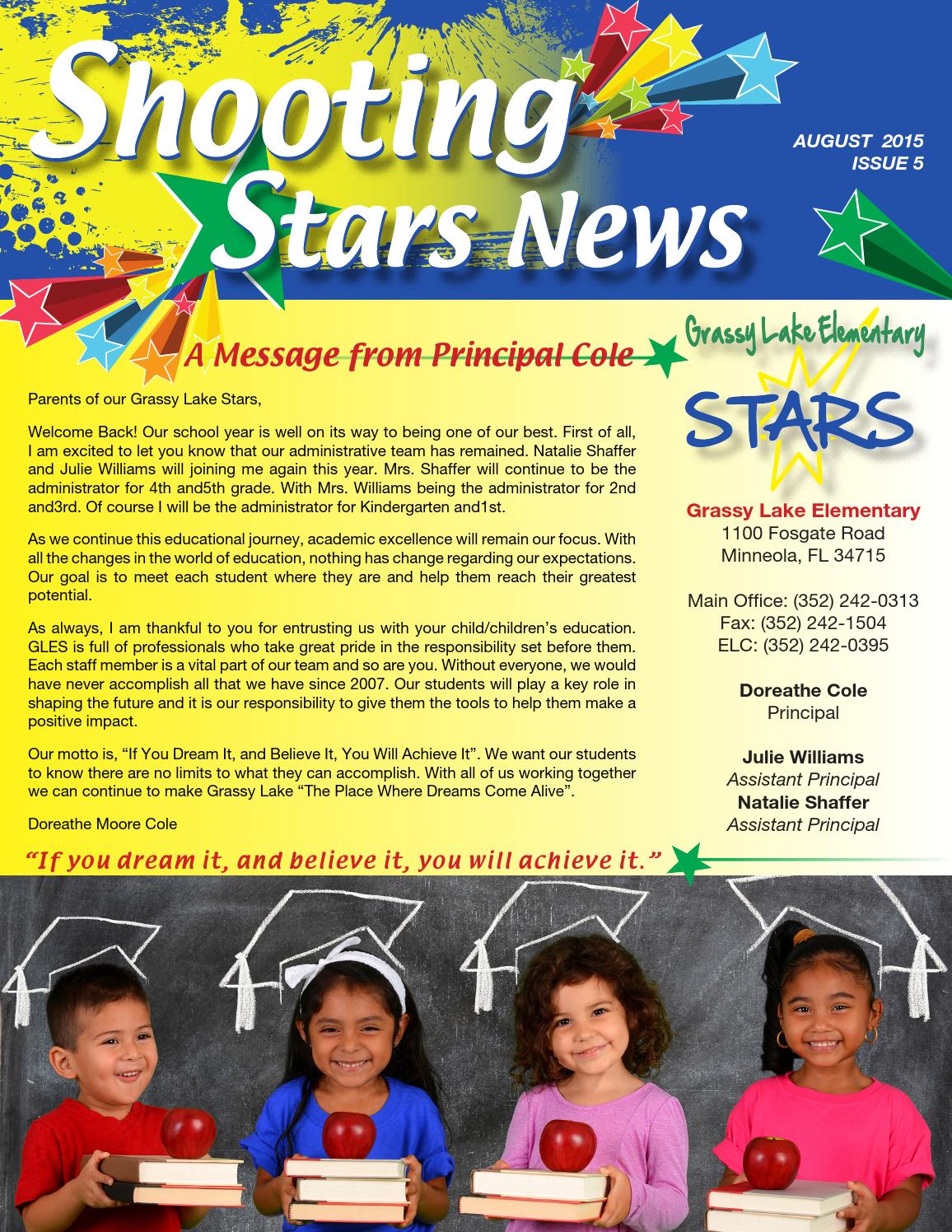 Grassy Lake Elementary Newsletter by Academy Publishing, Inc. Issuu