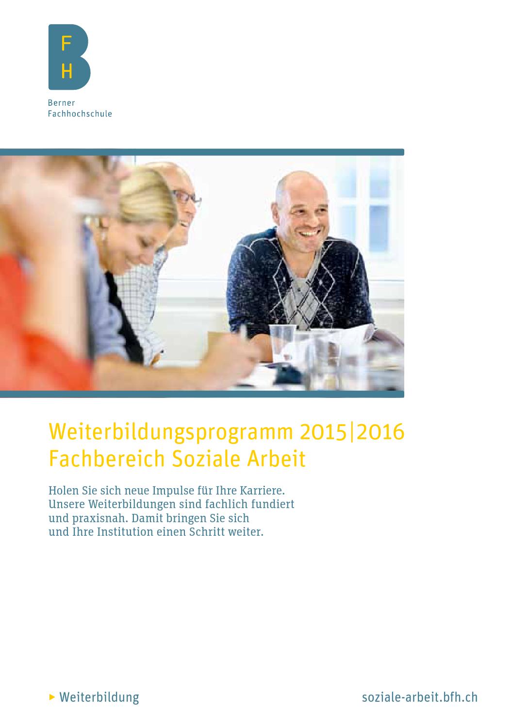Bfh fbs wb programm 2016 w es by Berner Fachhochschule, Soziale Arbeit ...
