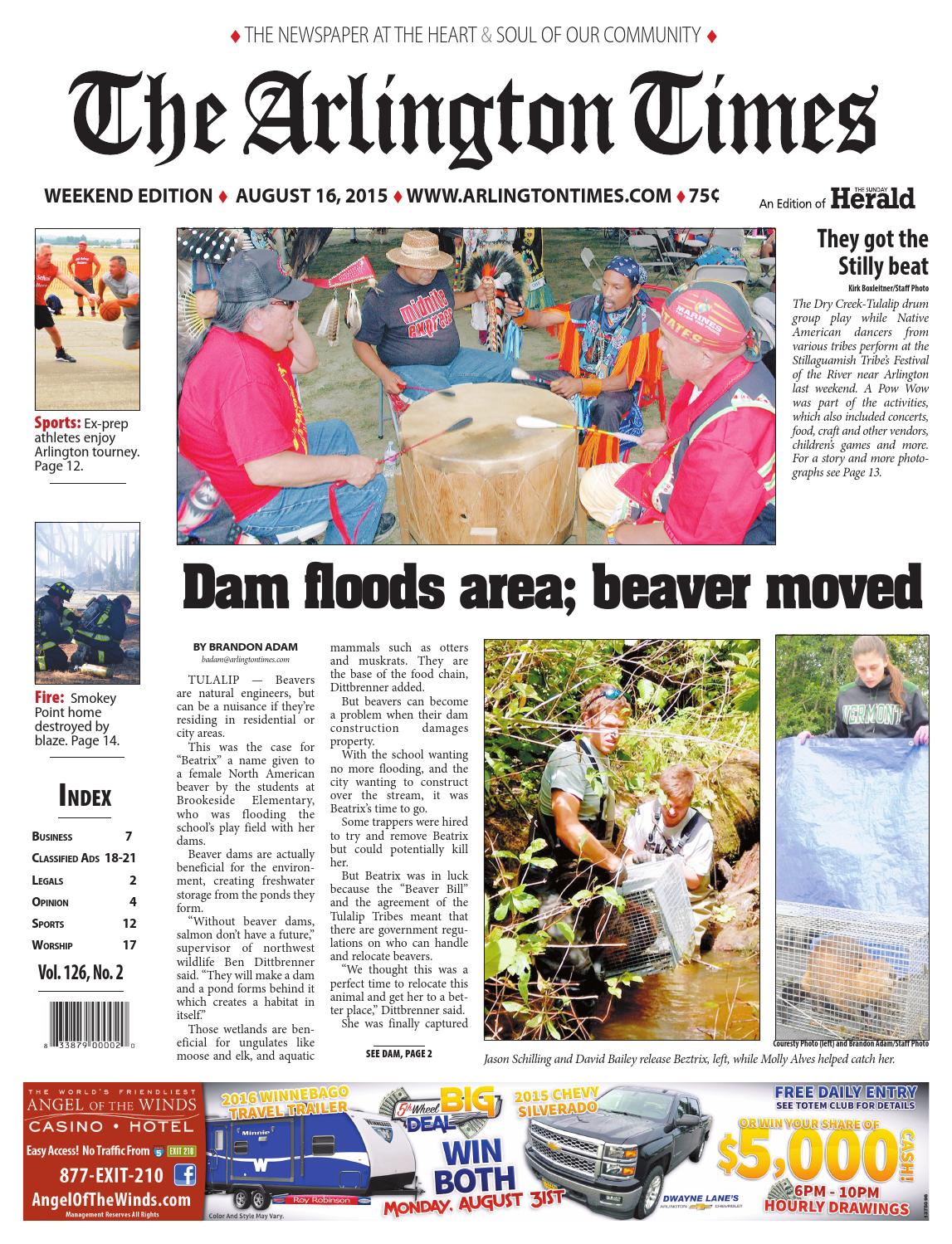 Arlington Times, August 15, 2015 by Sound Publishing Issuu