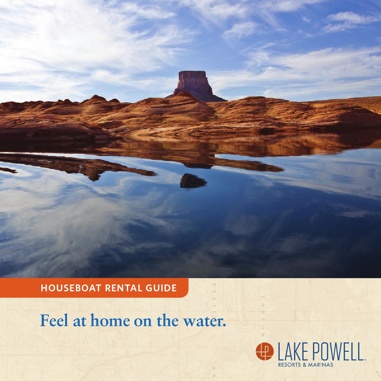 Lake Powell Resorts & Marinas Houseboat Rental Guide by Aramark