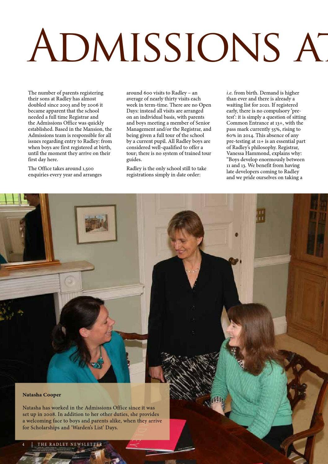 Radley Newsletter 14 by Radley College - Issuu