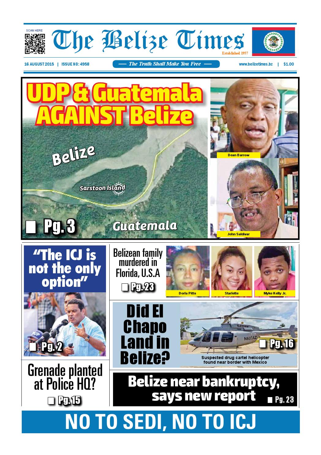Belize August 16, 2015 by Belize Times Press Issuu