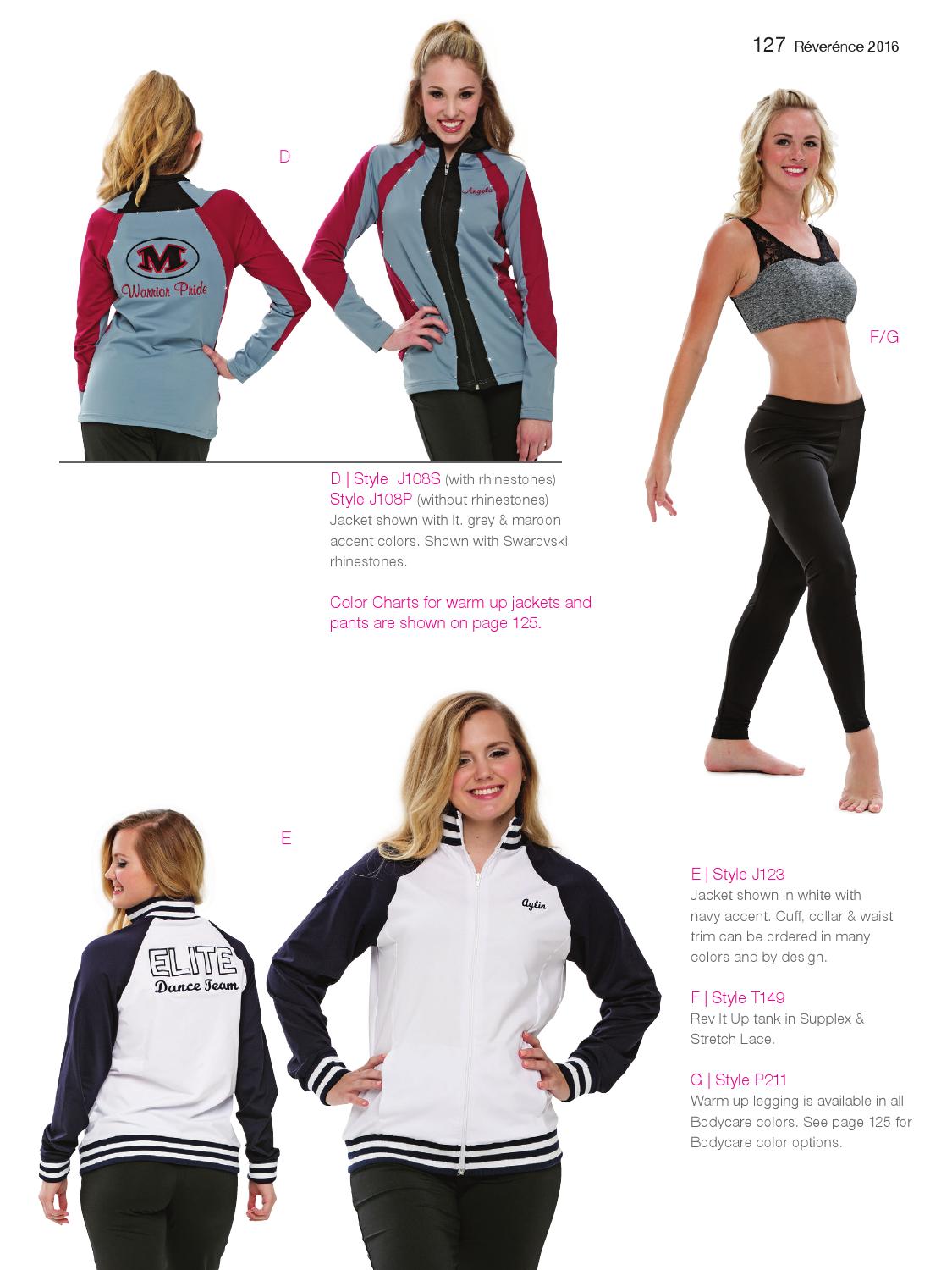 dance jackets with rhinestones