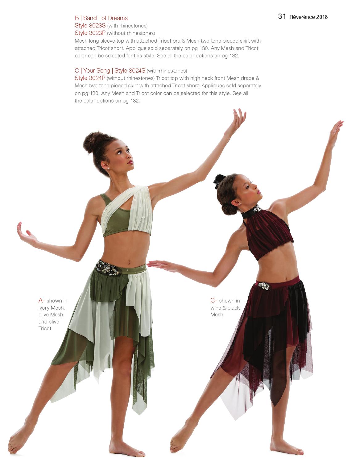 reverence dance costumes