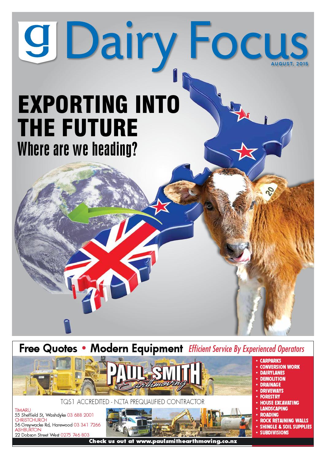 Ashburton guardian, dairy focus, tuesday, august 18, 2015 by Ashburton
