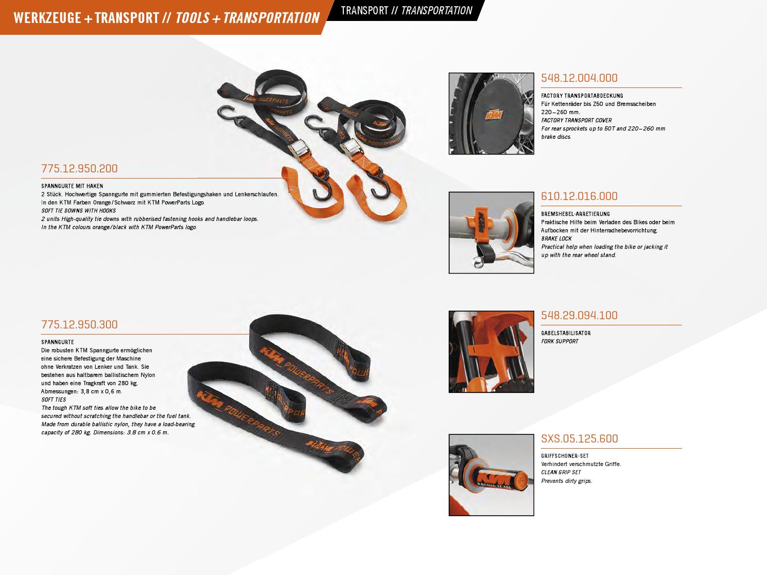 KTM PowerParts Offroad Catalog 2016 English / Deutsch by KTM GROUP Issuu