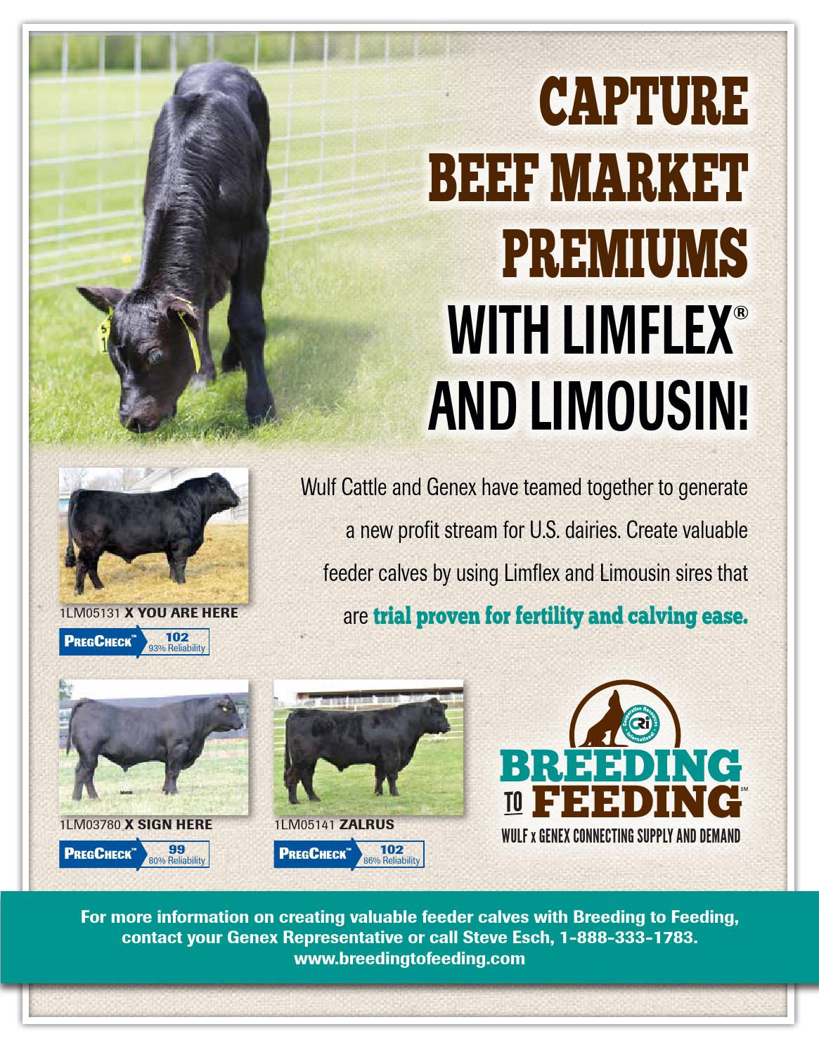August 2015 Genex Holstein Sires By Genex Issuu