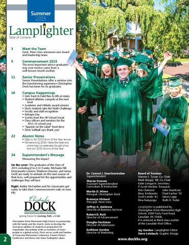 夏季 2015 Lamplighter 第 2 页
