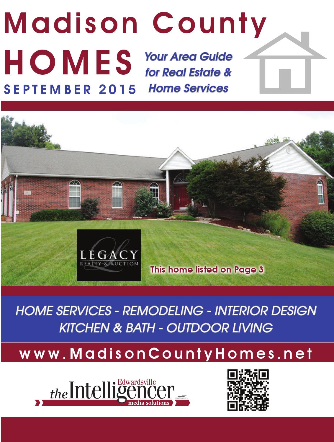 September 2015 Madison County Homes by EDWARDSVILLE PUBLISHING Issuu