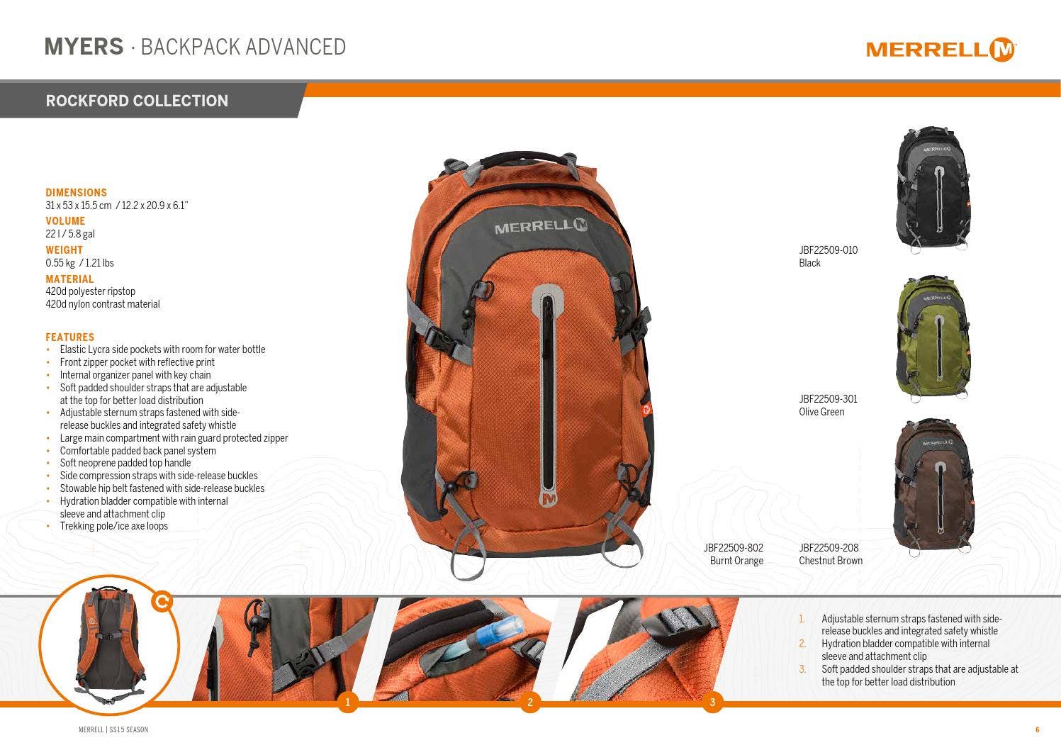 Merrell bags - spring/summer 2015 collections by Grown Up Licenses 
